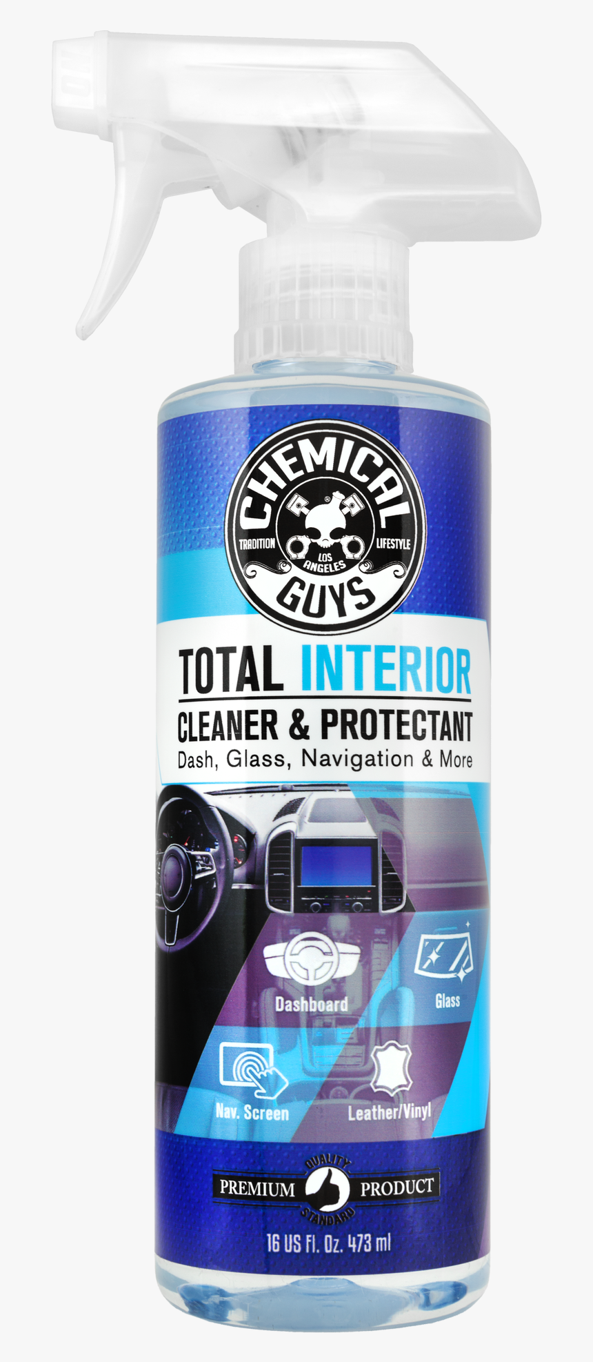 Total Interior Cleaner &amp - Chemical Guys Total Interior Cleaner & Protectant, HD Png Download