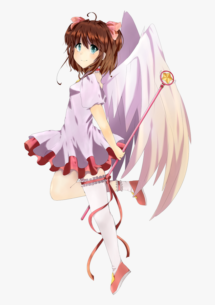 Kinomoto Sakura Drawn By Gnaeun - Cartoon, HD Png Download