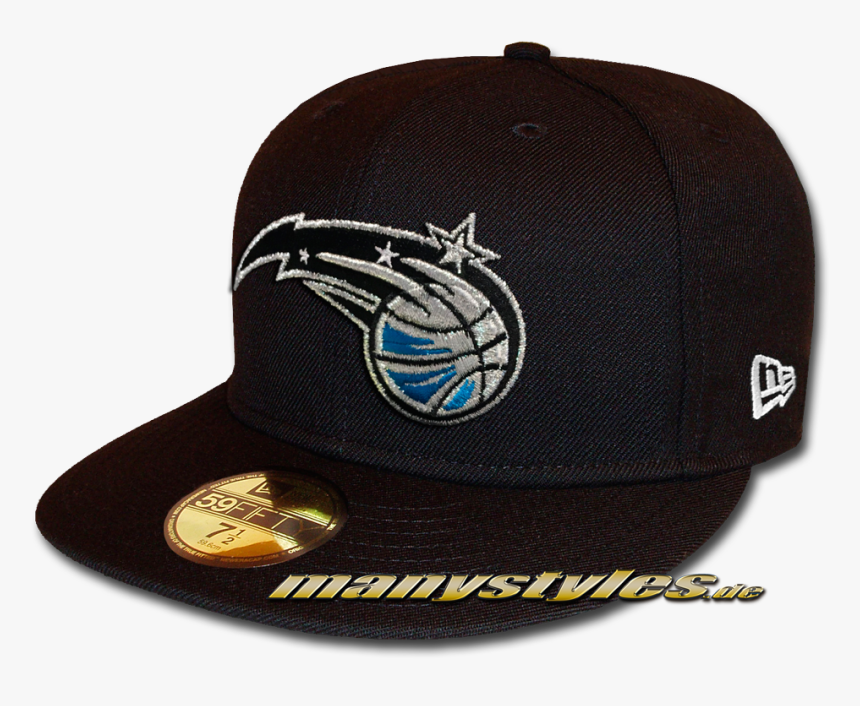 Orlando Magic 59fifty Nba Basic Reverse Cap Black White - New Era, HD Png Download
