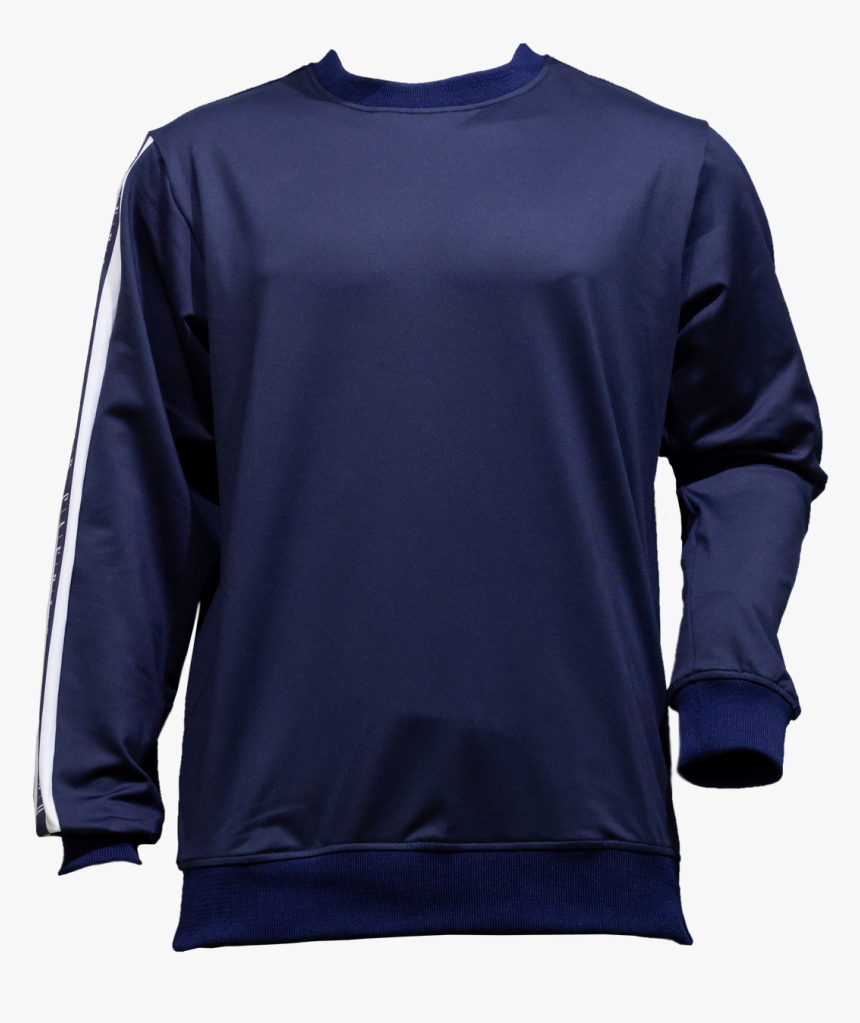 Walk In Sweatpants W Navy - Long-sleeved T-shirt, HD Png Download