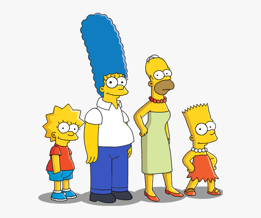 Clipart Spring Potluck - Simpsons Marge And Maggie, HD Png Download