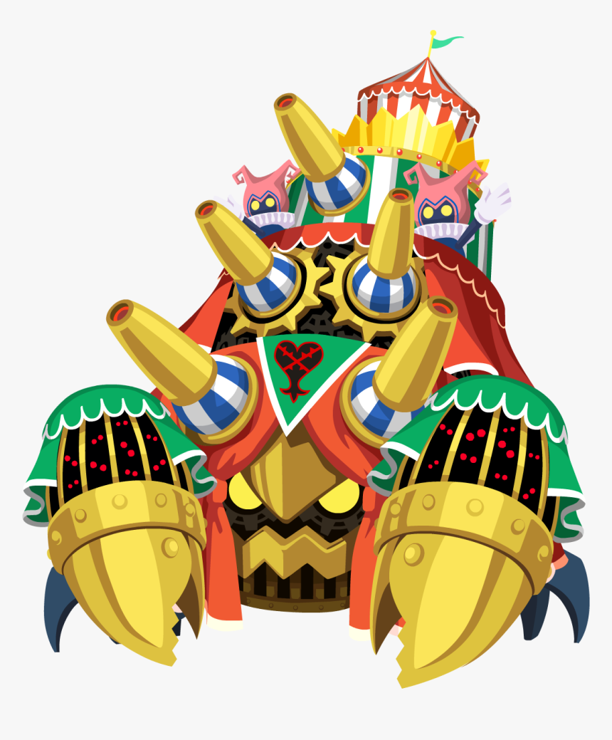 Circus Crab Khx - Kingdom Hearts Χ, HD Png Download