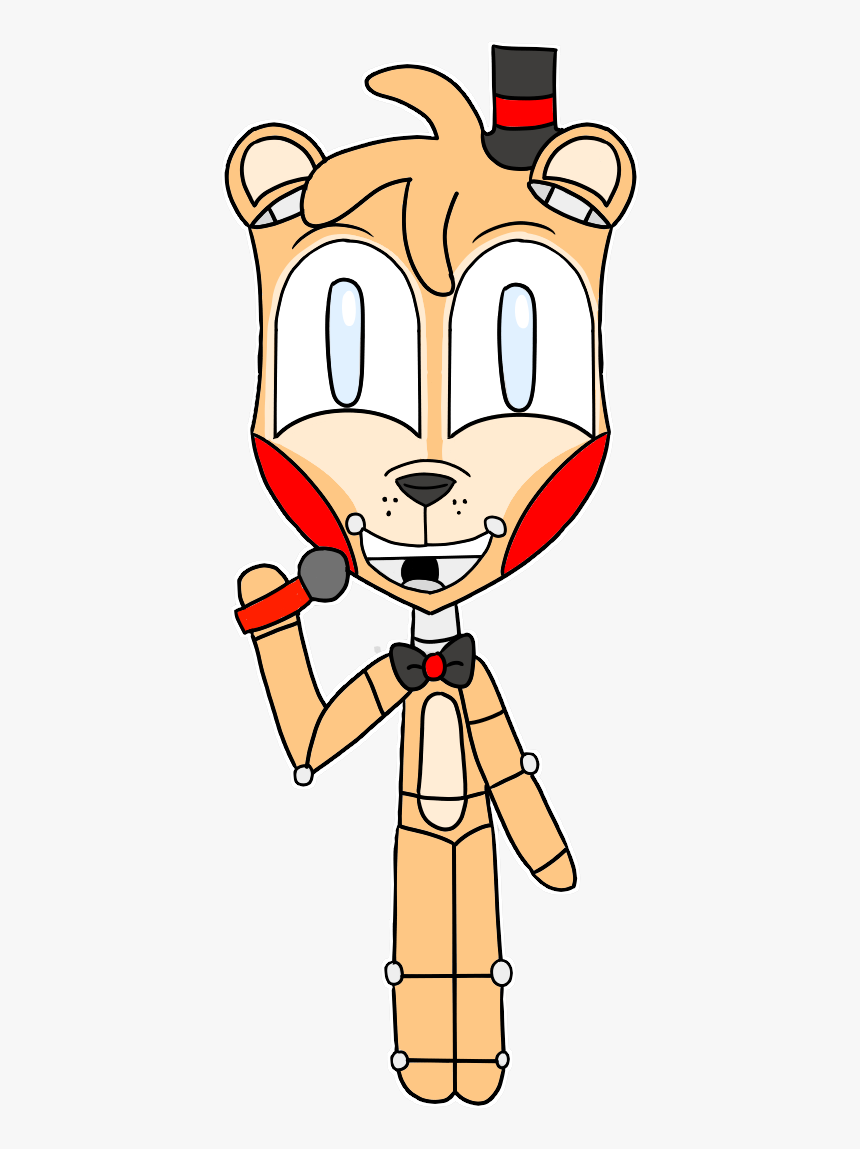 Chibi Toy Freddy - Jeremy Fitzgerald, HD Png Download