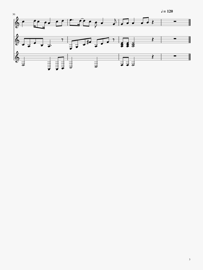 Stairway To Heaven Slide, Image - Sheet Music, HD Png Download