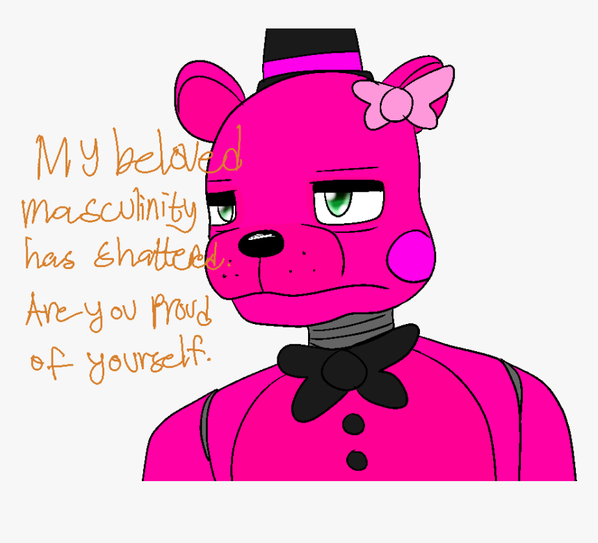 Masculnity Has Shatee A Yoursel Whiskers Pink Face - Cartoon, HD Png Download