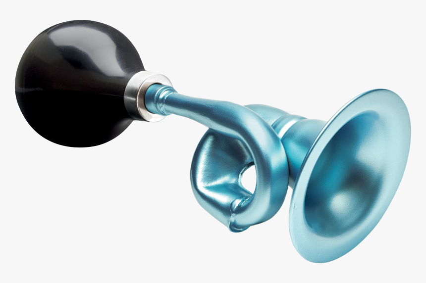 Light Blue Metallic Bugle Horn - Electra Bugle Horn, HD Png Download