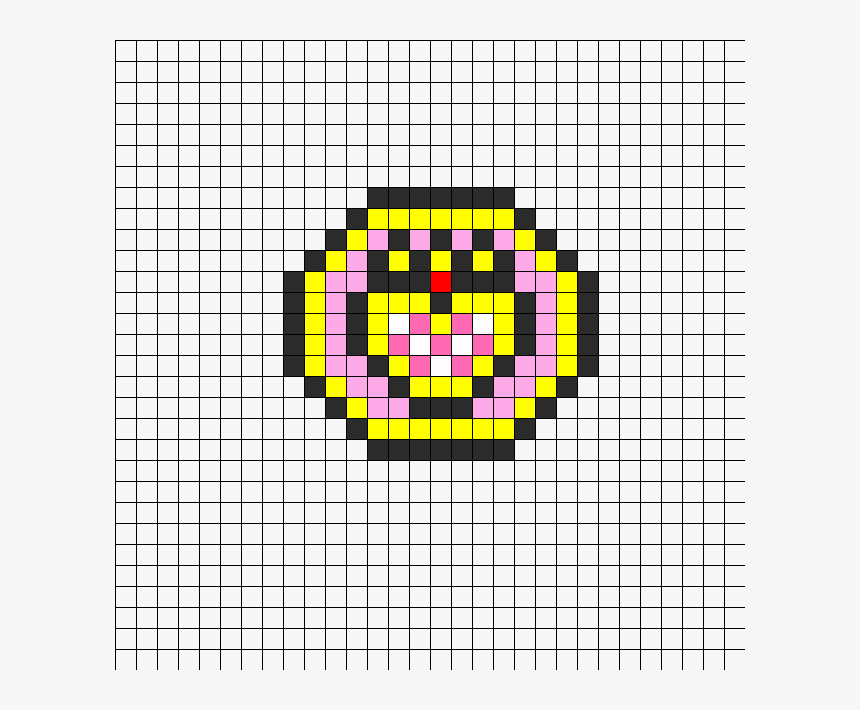 Sailor Mini Moon Brooch Perler Bead Pattern / Bead - Perler Bead Sailor Moon Brooch, HD Png Download