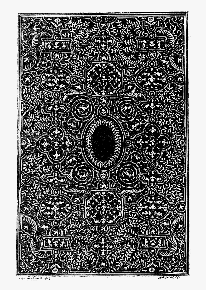 Sixteenth Century Binding, Called A La Fanfare - Motif, HD Png Download