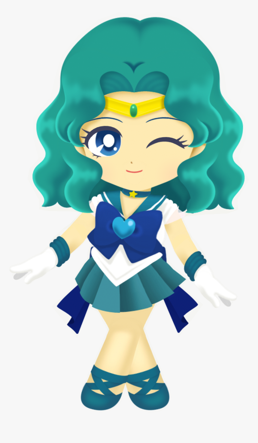 Moon Clipart Super Moon - Sailor Neptune Sailor Drops, HD Png Download