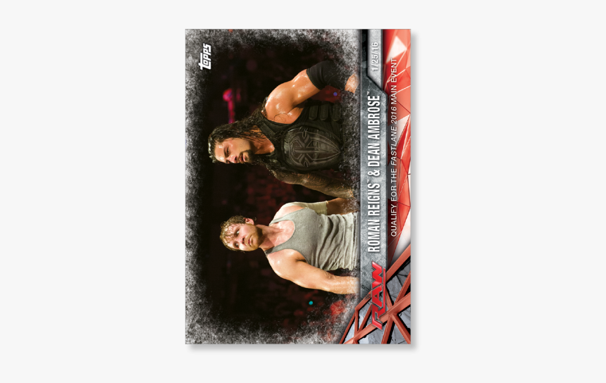 Roman Reigns & Dean Ambrose 2017 Wwe Road To Wrestlemania - Book Cover, HD Png Download