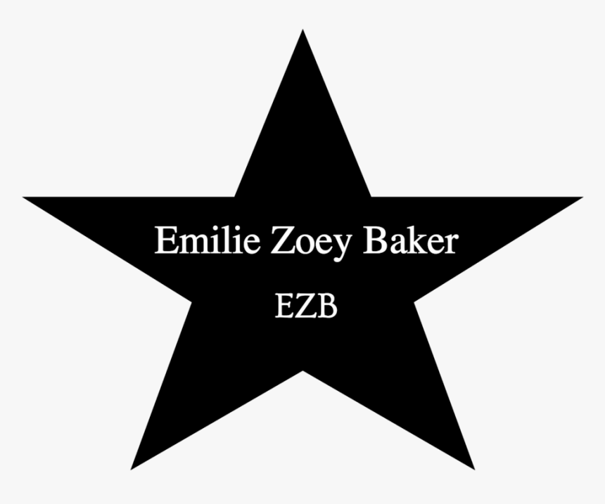 Black Stars Drawing Png, Transparent Png