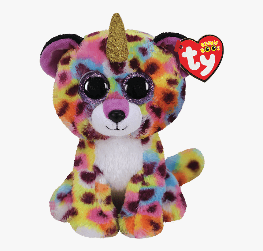 Product Image - Beanie Boos Unicorn Leopard, HD Png Download