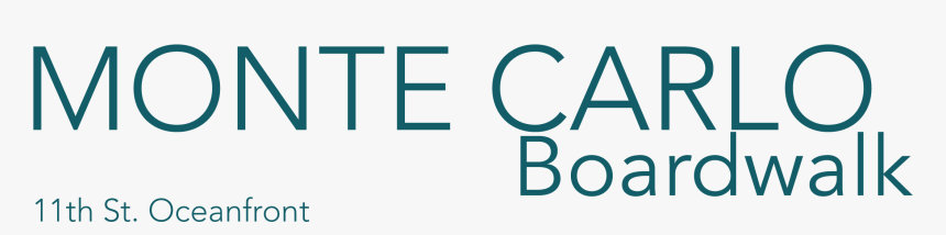 Logo For Monte Carlo Boardwalk - Graphic Design, HD Png Download