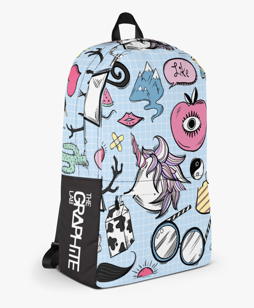 80281 Galaxy-backpack Printfile Bottom Mockup Right - Backpack, HD Png Download