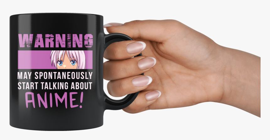 Transparent Anime Hand Png - Mug Anime In The Hand, Png Download
