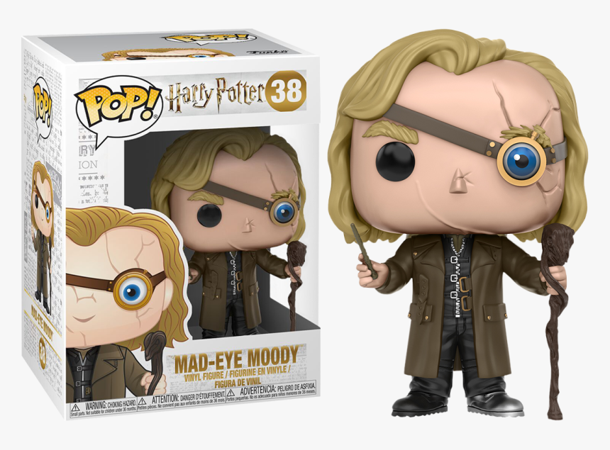 Mad-eye Moody Pop Vinyl Figure - Mad Eye Moody Funko Pop, HD Png Download