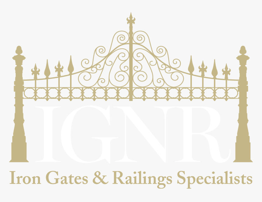 Logo - Wrought Iron Gate Logo, HD Png Download
