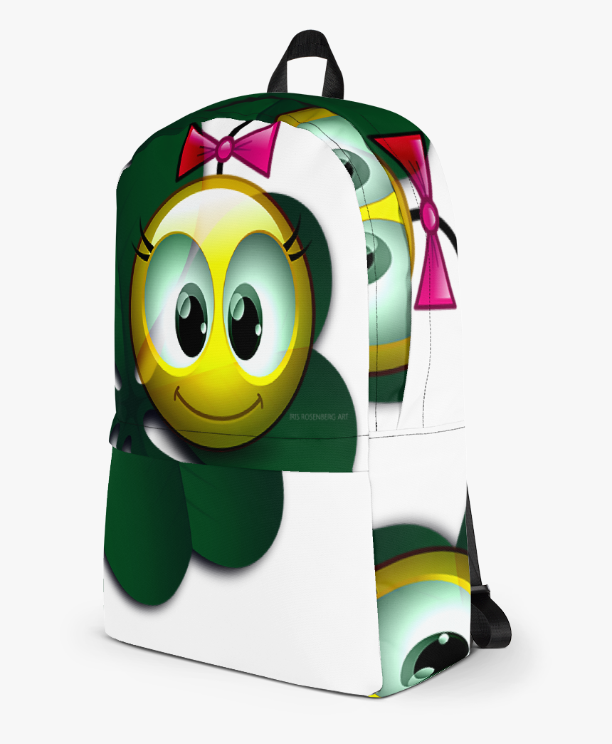 Backpack,smile,clipart - Cartoon, HD Png Download
