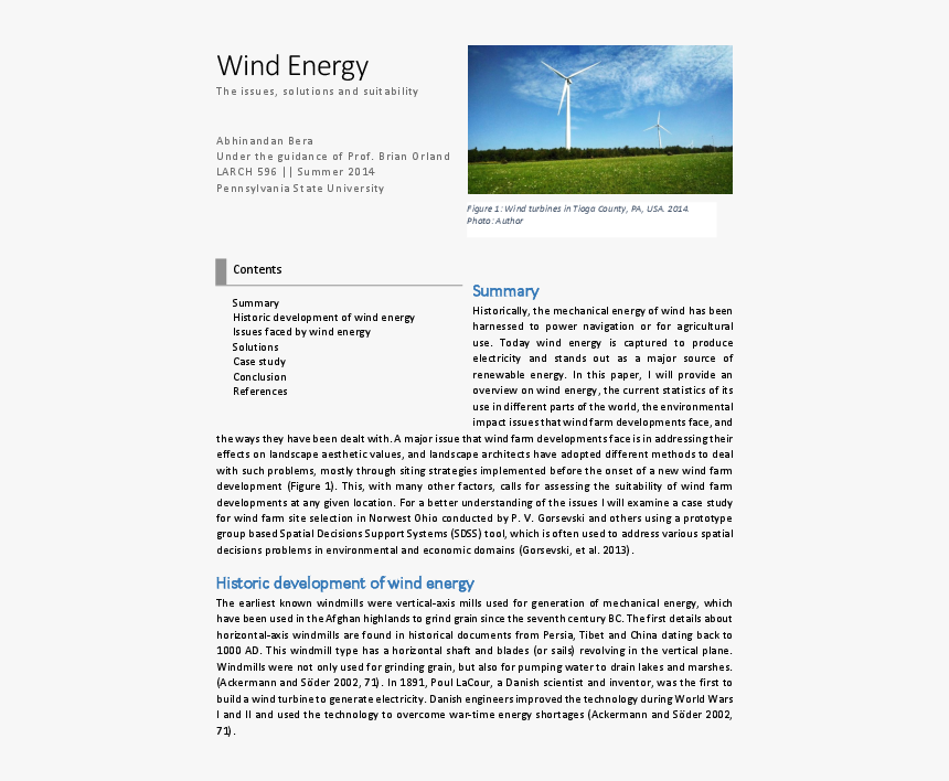 Wind Turbine, HD Png Download