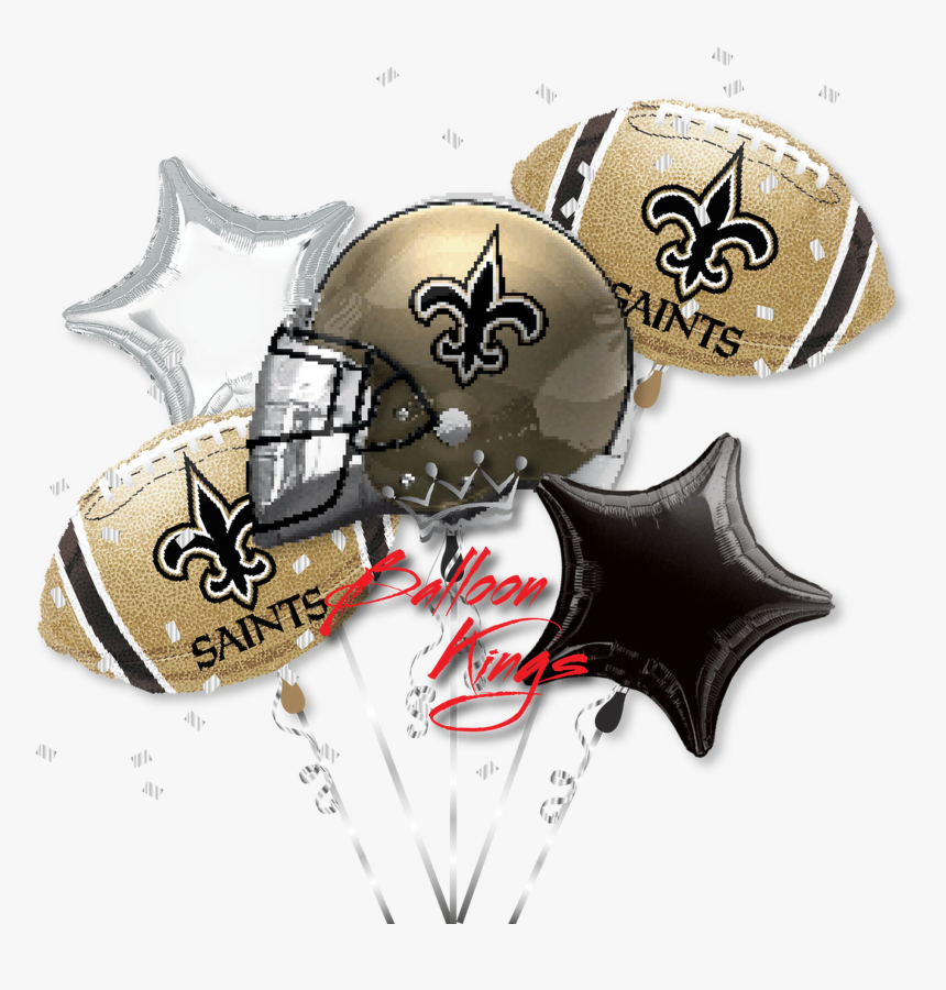Saints Bouquet - Dallas Cowboys Balloons Png, Transparent Png