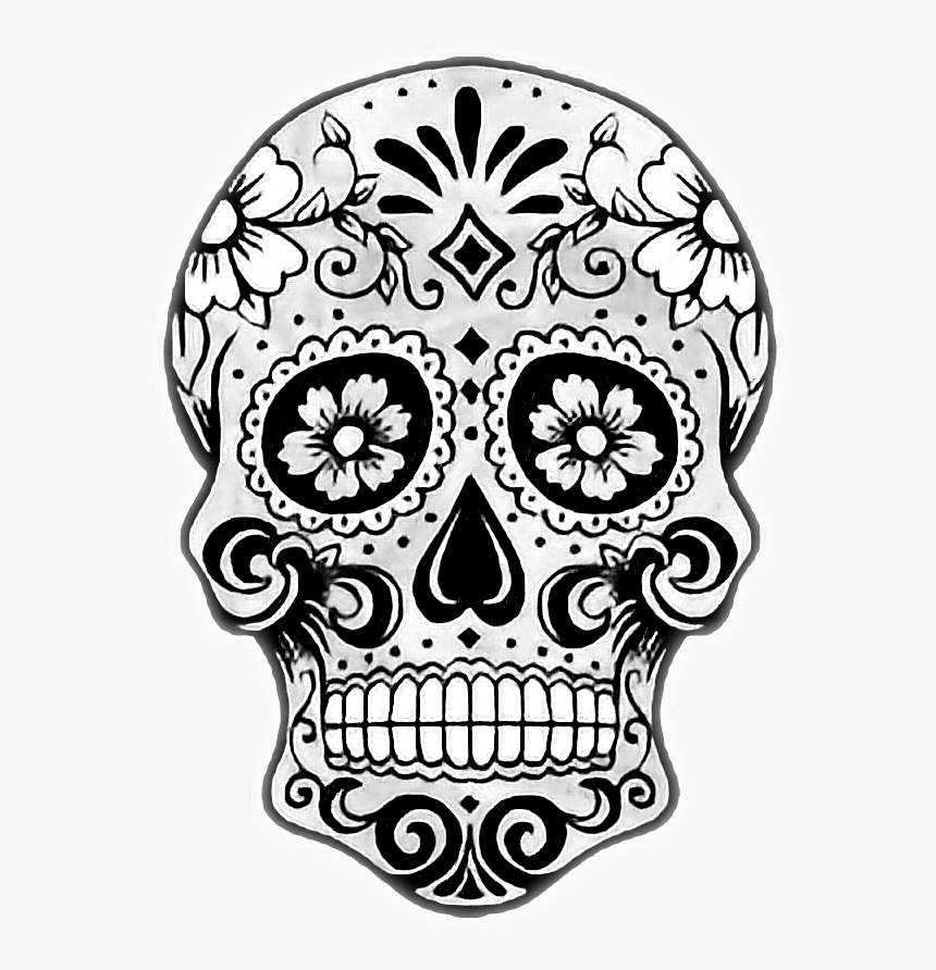 #calavera #catrina - Printable Dia De Los Muertos Skulls, HD Png Download