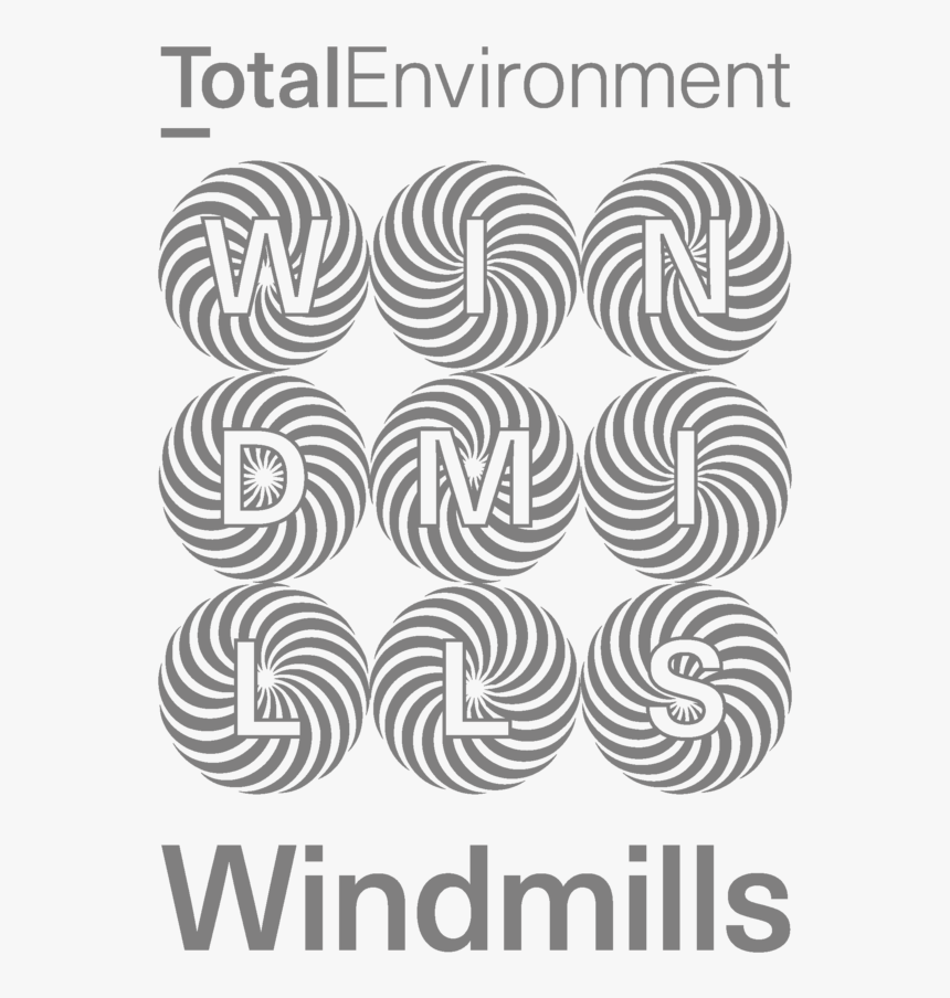 Windmills Logo-50gray - Circle, HD Png Download