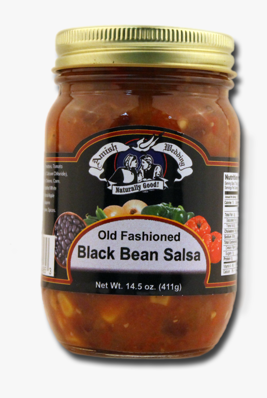 Black Bean Salsa - Amish Wedding Salsa 14.5 Oz, HD Png Download