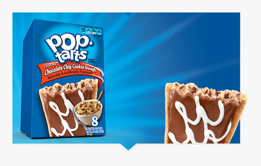 Chocolate Chip Cookie Dough - Pop Tarts, HD Png Download