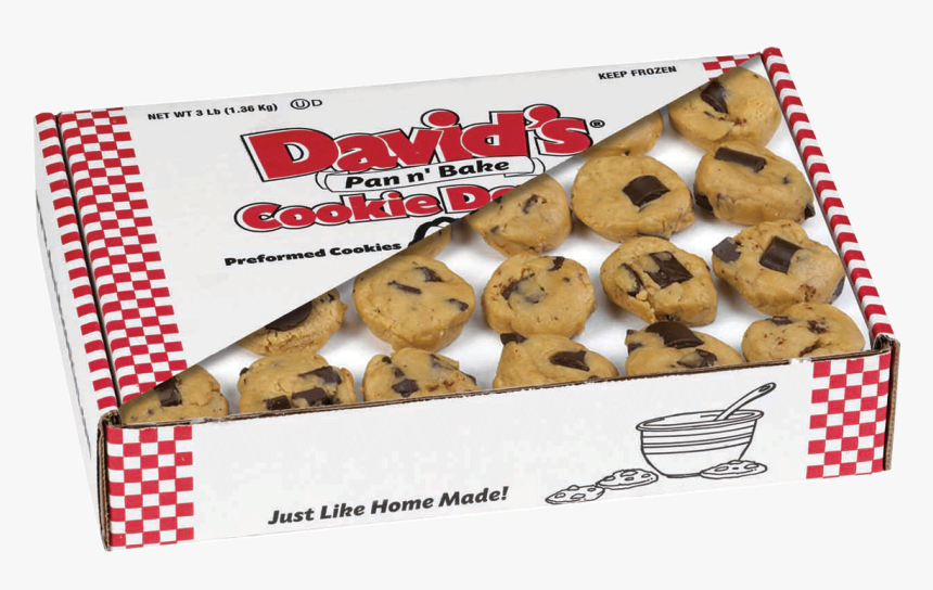 Transparent Cookie Dough Png - David's Frozen Cookie Dough, Png Download