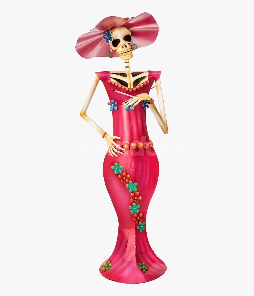 Catrina Sculpture - Figurine, HD Png Download
