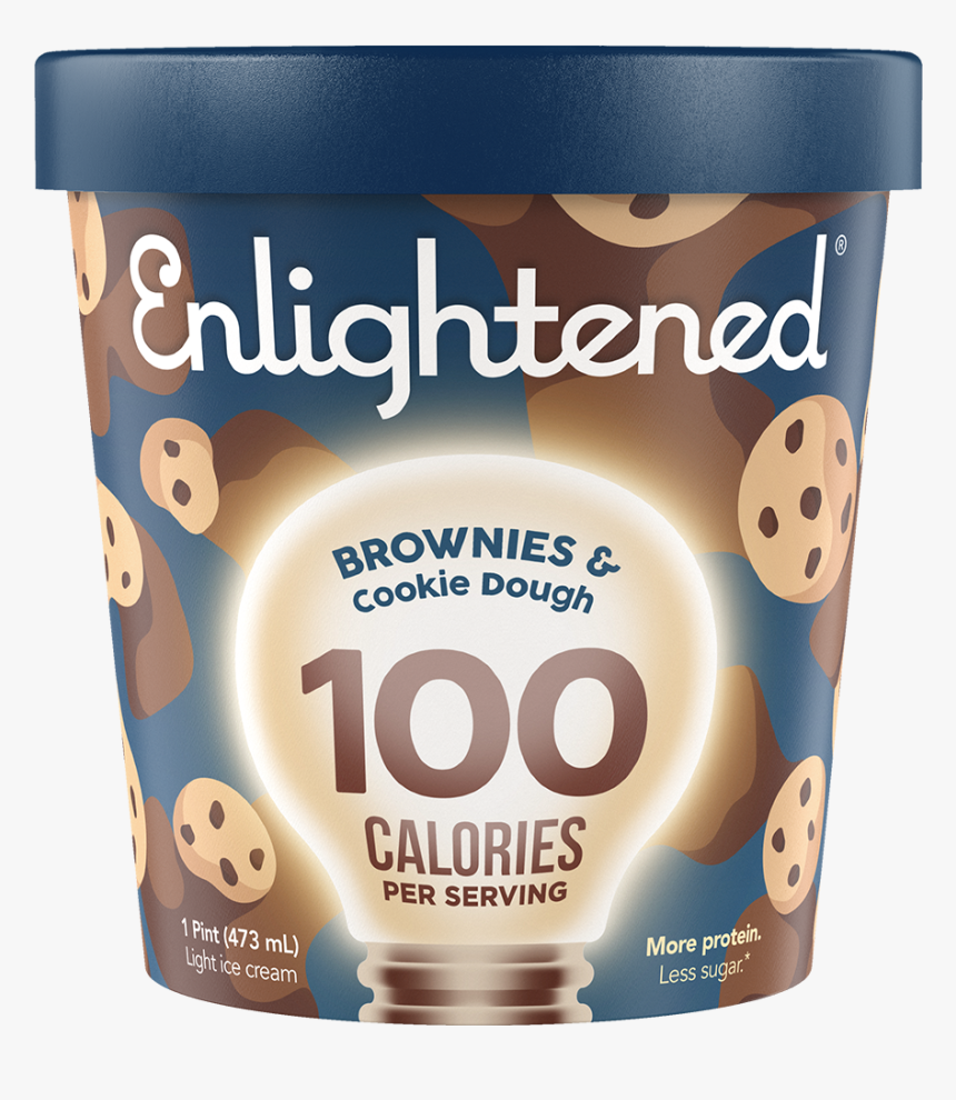 Enlightened Brownies And Cookie Dough Review, HD Png Download