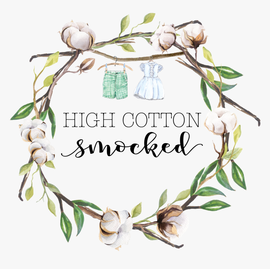 High Cotton Smocked - Illustration, HD Png Download
