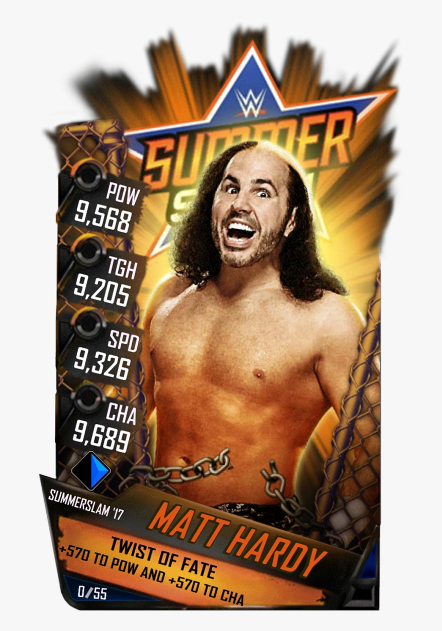 Matthardy S3 15 Summerslam17 - Dean Ambrose Wwe Supercard, HD Png Download