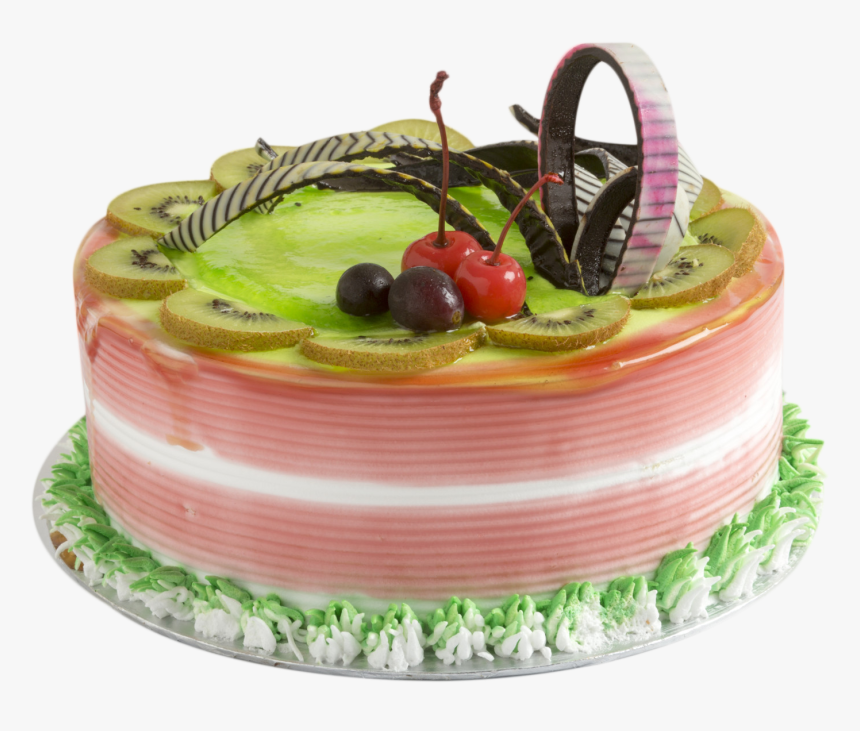 Kiwi Cake - Birthday Cake, HD Png Download