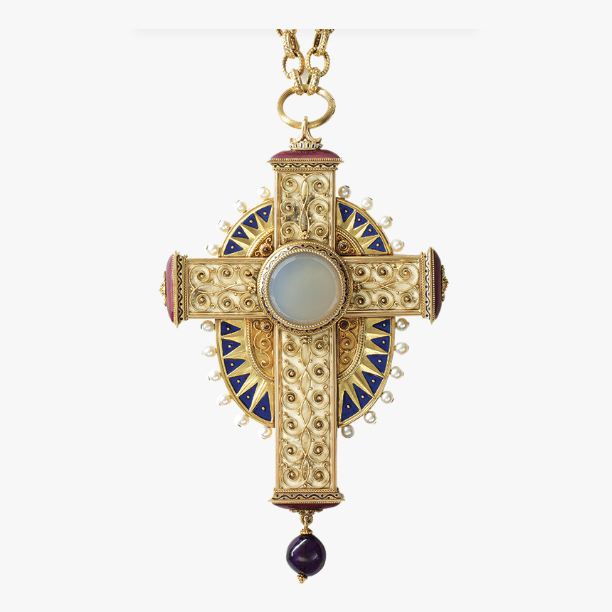 A Bishop Cross Designed By Hemmerle - Locket, HD Png Download