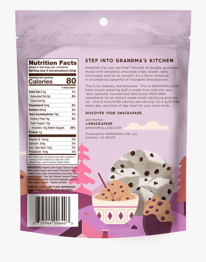 Smash Mallow Cookie Dough, HD Png Download