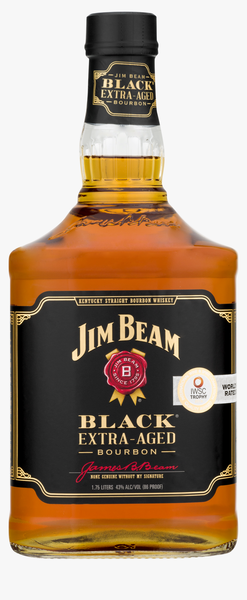 Jim Beam Black Extra Aged Bourbon Price, HD Png Download