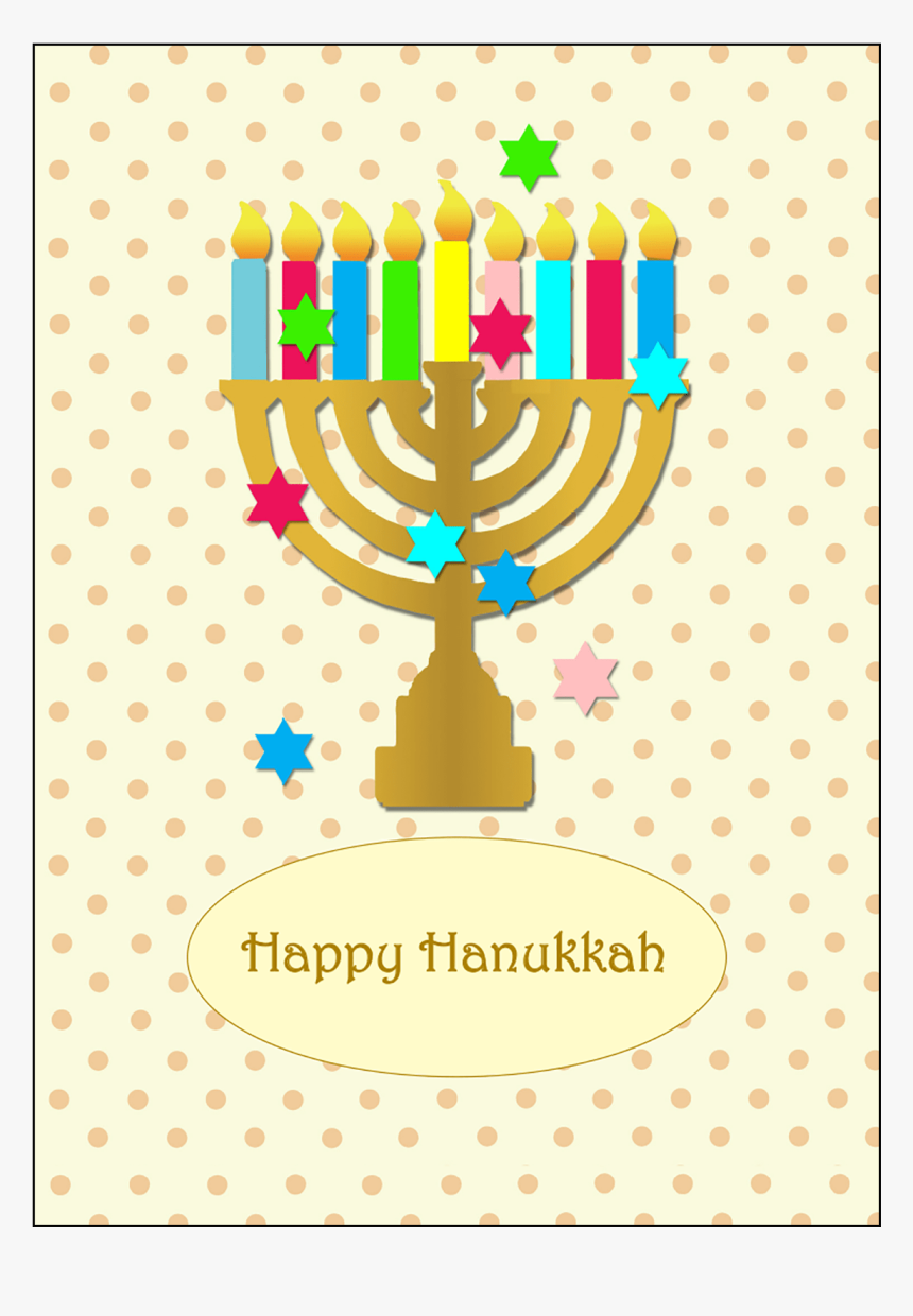Hanukkah Card - Hanukkah, HD Png Download