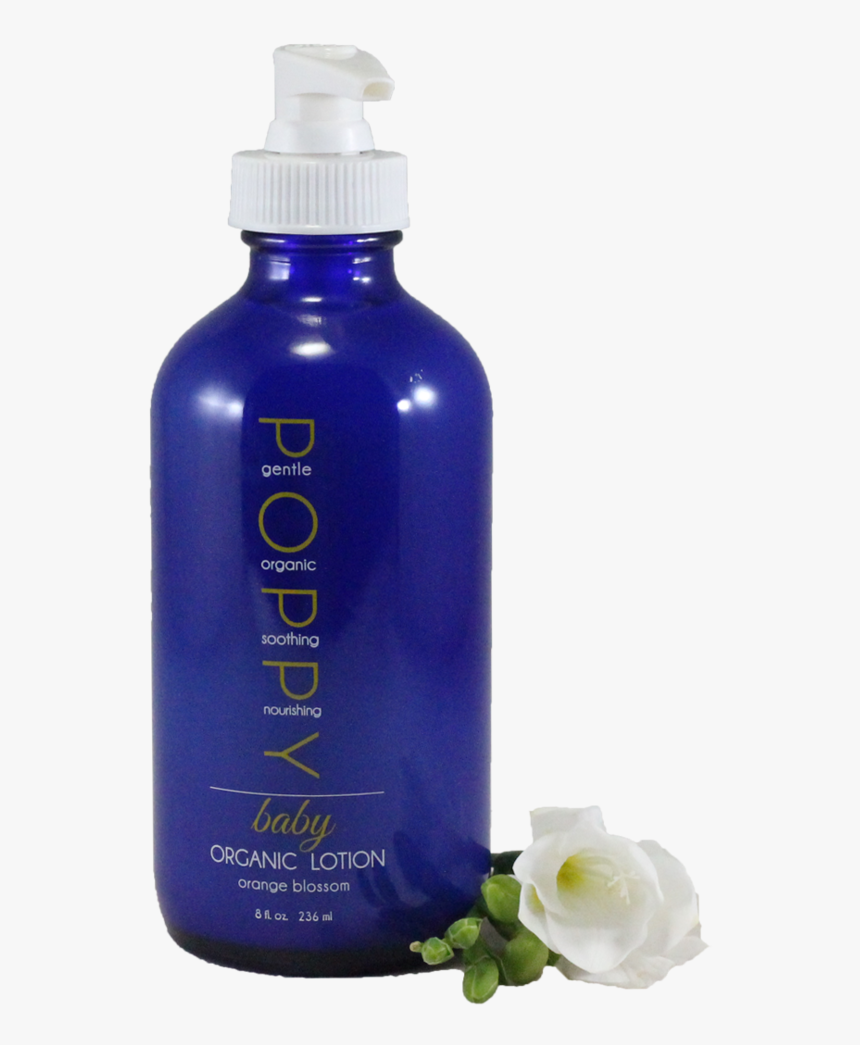 Organic Lotion Orange Blossom Flowers - Plastic Bottle, HD Png Download