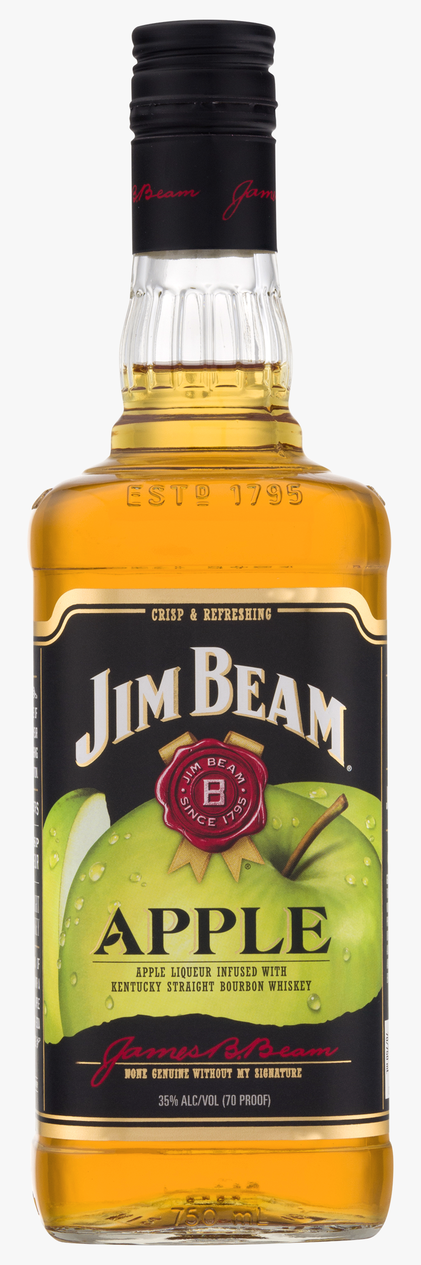Jim Beam Apple Bourbon Whiskey, HD Png Download
