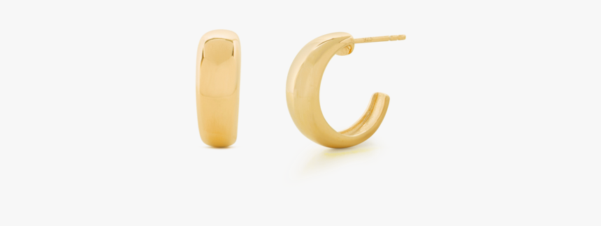 Dome Hoops - Earrings, HD Png Download