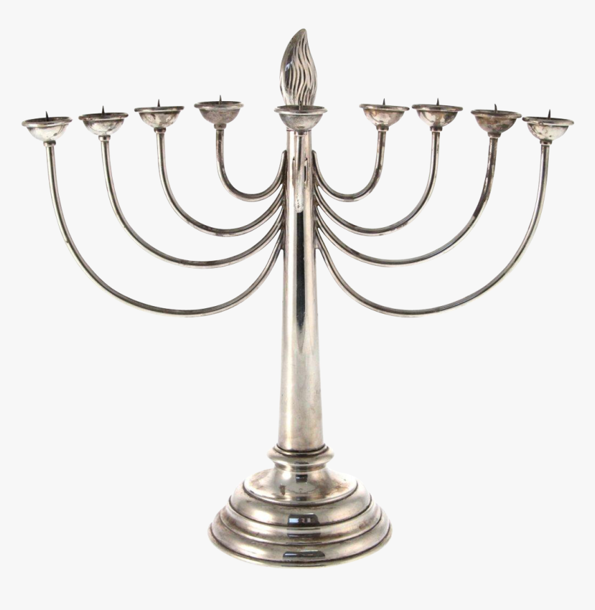Wmf Silver Plated Hanukkah Menorah, Germany, Circa - Advent Candle, HD Png Download