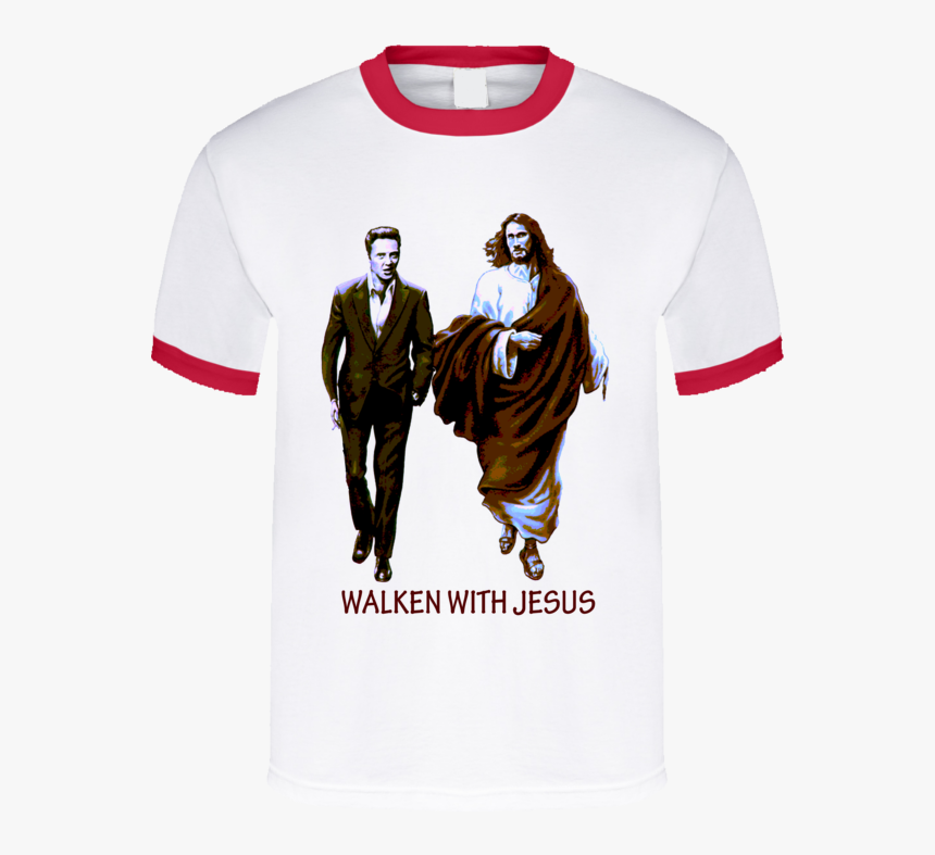 Transparent Christopher Walken Png - T Shirt With Jesus, Png Download