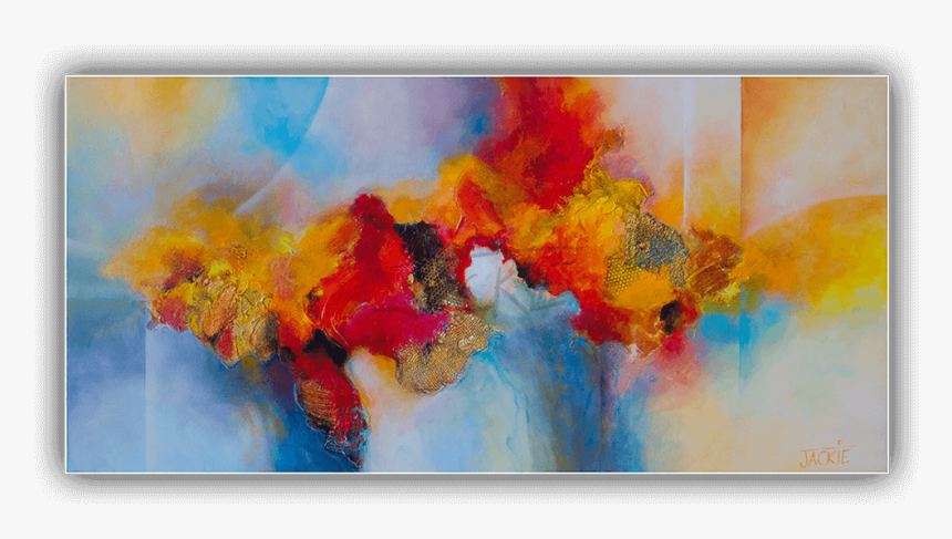 Abstract Painting Jackie Micallef Artist Malta - Modern Art, HD Png Download