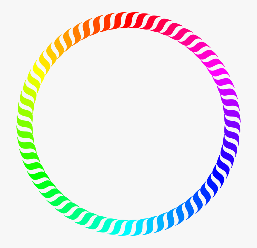 Area,text,body Jewelry - Candy Cane Circle Frame, HD Png Download