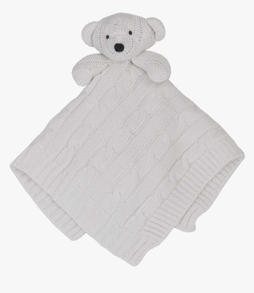 White,teddy Toy,blanket - Teddy Bear, HD Png Download