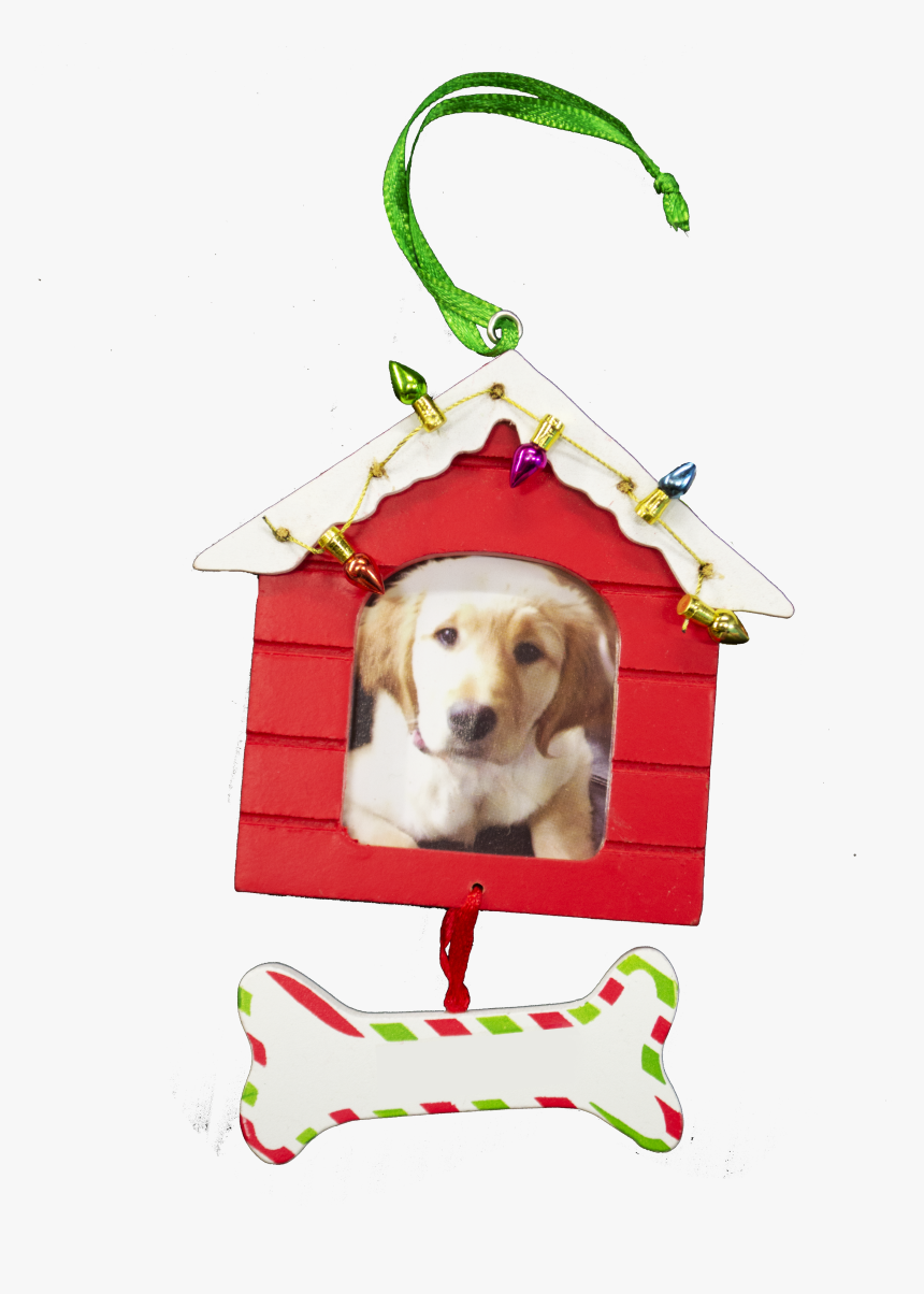 Doghouse Ornament Green Candy Cane, HD Png Download