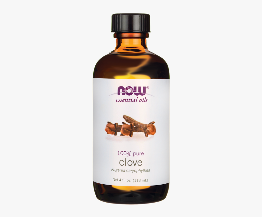Now Foods Clove Oil 4 Fl Oz Liquid - Now Amber Oil, HD Png Download