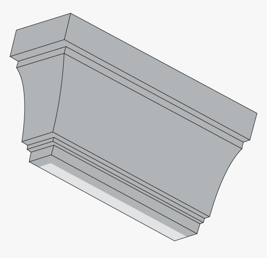 Transparent Crown Molding Png - Wood, Png Download