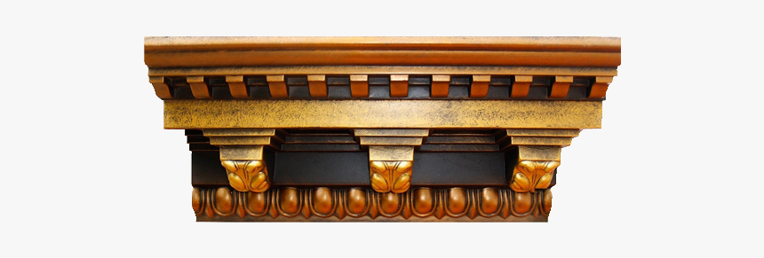 Hand Painted Crown Molding, HD Png Download